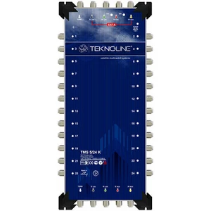 TEKNOLINE 5X24 KASKATLI MULTISWITCH UYDU DAĞITIM SANTRALI