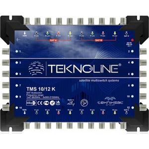 TEKNOLINE 10X12 KASKATLI MULTISWITCH UYDU DAĞITIM SANTRALI