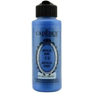 218 Gece Mavisi Metalik Sedefli Akrilik Boya 120 ml