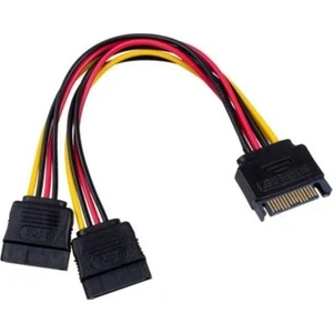 Sata Power Y Kablo 15 Pin Sata Erkek To 15 Pin Y Dişi Power Kablo