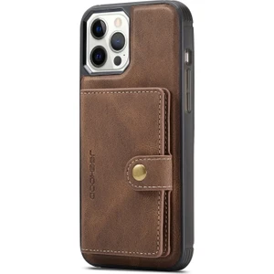 iPhone 13 Pro (6,1 Inç) ile Uyumlu Ayrılabilir Manyetik Adsorpsiyon Kart Yuvası Kickstand Telefon Kılıfı  (Yurt Dışından)