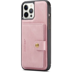 iPhone 13 Pro (6,1 Inç) ile Uyumlu Ayrılabilir Manyetik Adsorpsiyon Kart Yuvası Kickstand Telefon Kılıfı  (Yurt Dışından)