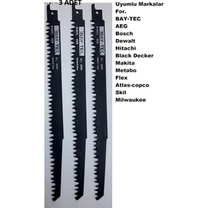 Bay-Tec Ağaç.kemik Tilki Kuyruğu Testere Bıçağı 240MM 5.0 mm 3 A