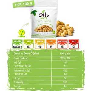 Nuts Vegan Tuzlu Sarı Leblebi 150 g