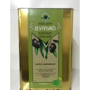 Karamıklar Zeytinyağı Olgun Hasat Sızma Zeytinyağı- 18 lt