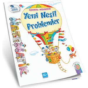 Karaca Eğitim Yayınları  3. Sınıf Oyunlu-Eğlenceli Yeni Nesil Problemler