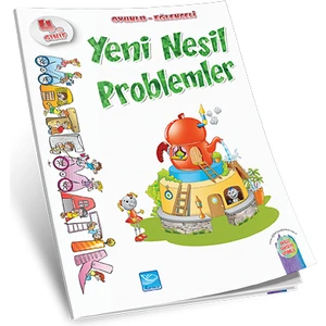 Karaca Eğitim Yayınları 4. Sınıf Oyunlu-Eğlenceli Yeni Nesil Problemler