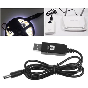 Usb-Barrel Jack Voltaj Yükseltici (Giriş 5V, Çıkış 12V)