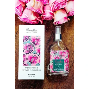 Kolonya - French Rose & Vetıver El Salvador (150 Ml, Spreyli Cam Şişe, 80 Derece)