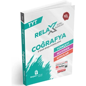 Başarıyorum Yayınları Relax Tyt Coğrafya Soru Bankası