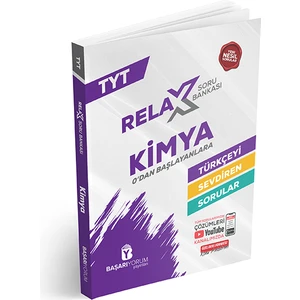 Başarıyorum Yayınları Relax Tyt Kimya Soru Bankası