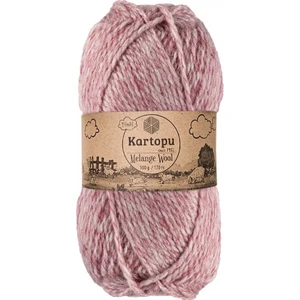 Melange Wool El Örgü İpi Gül Kurusu K9005