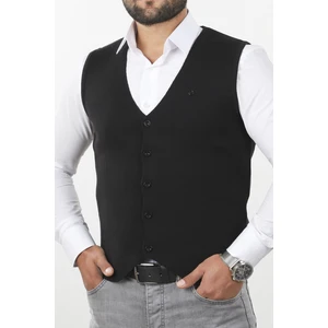 Erkek Dar Kesim Triko Yelek