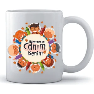 Gizem Hediyelik Öğretmenler Günü Baskılı Kupa Bardak