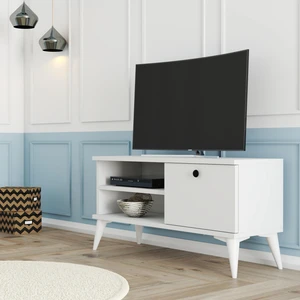 Retro Tv Ünitesi 90 Cm Beyaz 1554