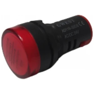 24V 22MM Ledli Kırmızı Sinyal Lambası Gwest