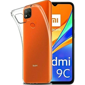 Hepsi Aksesuar Xiaomi Redmi 9c Premium Silikon Kılıf Şeffaf