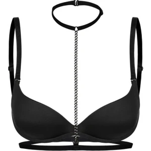 Boyun Bel Arası Zincirli Seksi Choker