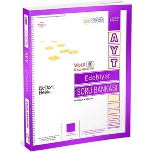 ÜçDörtBeş Yayınları 2022 AYT Edebiyat Soru Bankası
