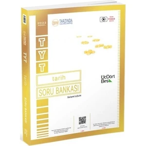 ÜçDörtBeş Yayınları 2022 TYT Tarih Soru Bankası
