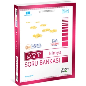 ÜçDörtBeş Yayınları 2021 AYT Kimya Soru Bankası