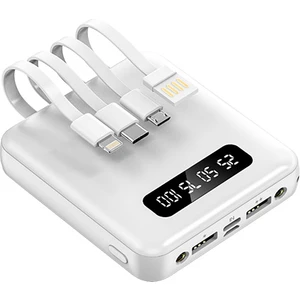 C115 10.000 Mah Powerbank Multi Şarj Beyaz