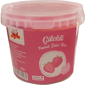 Hazır Çilekli Pamuk Şeker Toz Şekeri 500 gr