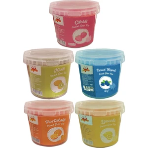 Hazır 5 Renk Pamuk Şeker Tozu 2.5 kg - 5 x 500 gr