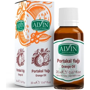 Portakal Yağı (Orange Oil), Doğal, 20 ml