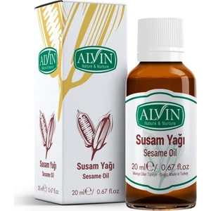 Susam Yağı, Soğuk Sıkım, %100 Saf ve Doğal, 20 ml