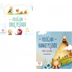 Merve Gülcemal 2 Kitap Set / Keloğlan Oruç Peşinde - Keloğan Namaz Peşinde
