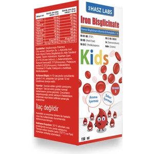 Hasz Labs Iron Bisglicinate & Vitamin B Kompleks Kids