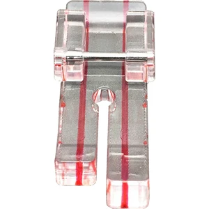 Düz Dikiş Ayağı Kılavuzlu Şeffaf (Ev Tipi)