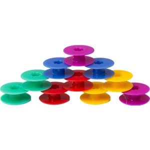 Sanayi Tipi Düz Makine Masura (Karbon Fiber) 10 Adet