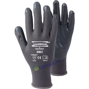 Techno Eldiven 8802 Gri 12'li