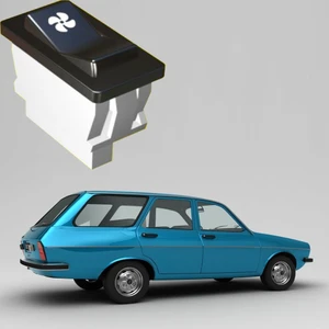 Renault 12 Kalorifer Düğmesi
