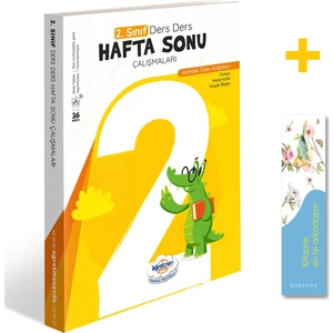 Öğretmen Evde Yayınları - 2. Sınıf Ders Ders Hafta Sonu Çalışmaları - Baksada Kitap Ayracı