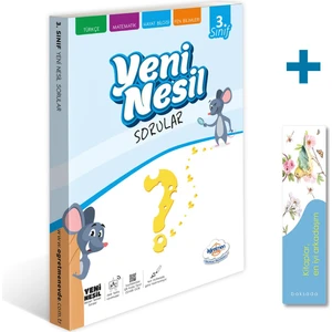 Öğretmen Evde Yayınları - 3. Sınıf Yeni Nesil Sorular Kitabı - Baksada Kitap Ayracı