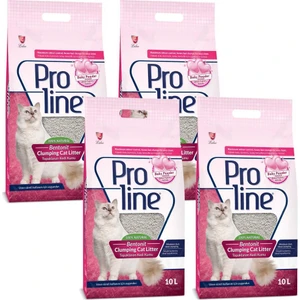 Pro Line Babypowder Kedi Kumu Parfümlü 10 Lt x 4