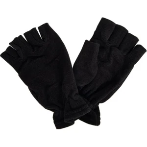 SAVEX.006 Polar Yarım Parmak Eldiven Siyah