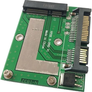 Msata To Sata Çevirici Msata (Mini Sata) SSD To Sata Çevirici Dönüştürücü Adaptör Mini Pcıe Msata Ssd'den 2.5 Sata
