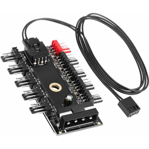 10 Port Fan Kontrol 4 Pin Fan Çoklayıcı