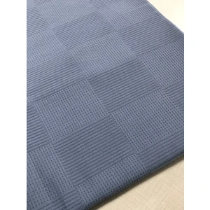Sefaoğlu Tekstil Tek Kişilik Pike, %100 Pamuk, Açık İndigo