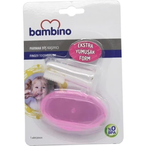T087 Parmak Diş Kaşıyıcı - Pembe