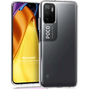 Xiaomi Poco M3 Pro Kılıf Transparent Soft Beyaz