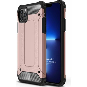 Apple iPhone 13 Pro Max Kılıf Rugged Armor Rose Gold