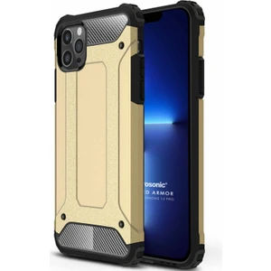 Apple iPhone 13 Pro Kılıf Rugged Armor Gold