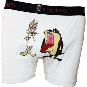 Tazmanya Canavarlı Beyaz Erkek Boxer