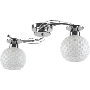 Rys Tasarım Rys Modern Krom 2 Li Spor Dekoratif Camlı Tavan Sarkıt Avize