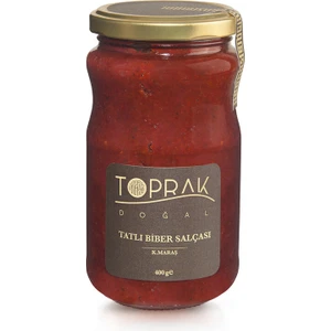 Toprak Doğal Tatlı Biber Salçası 400 G Kahramanmaraş